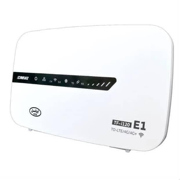 مودم4G/TD-LTE ایرانسل مدلTF-i120 E1/همراه با 50گیگ اینترنت رایگان