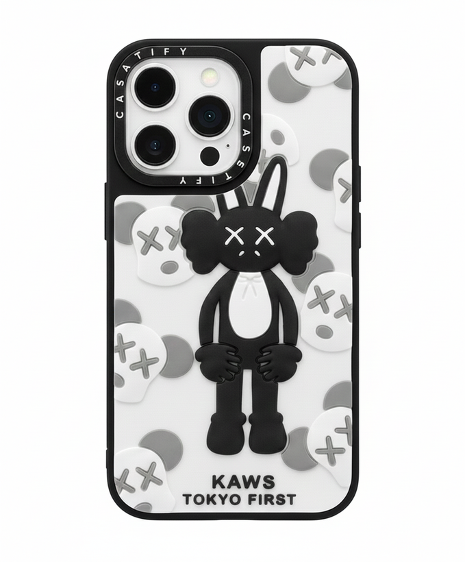کاور گوشی آیفون 14پرو مدل تیفای طرح Kaws