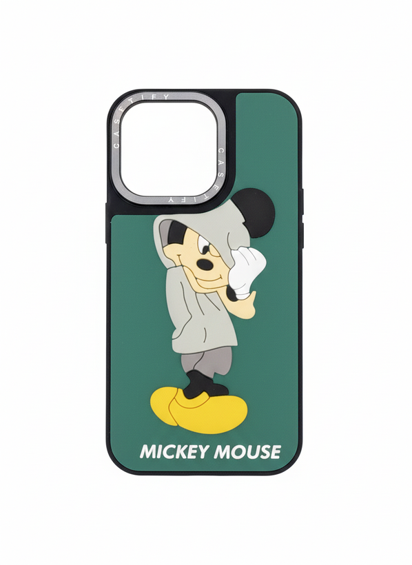 کاور گوشی آیفون 14پرو مدل Casetify طرح برجسته MICKEY MOUSE