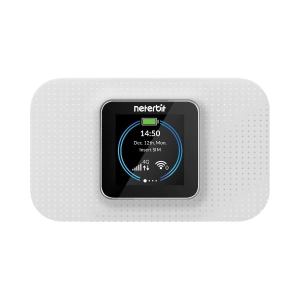 مودم LTE قابل حمل نتربیت مدل NWR-940X ۴G(همراه با 60گیگ اینترنت رایگان)