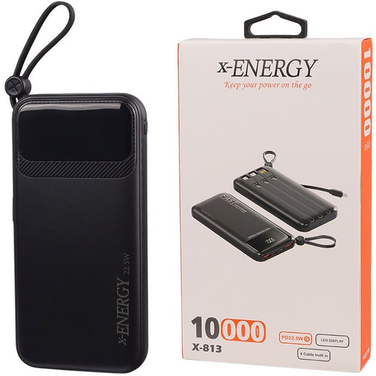پاوربانک ایکس انرژی مدل X-81۳ 22.5W ظرفیت 10000 میلی آمپر ساعت