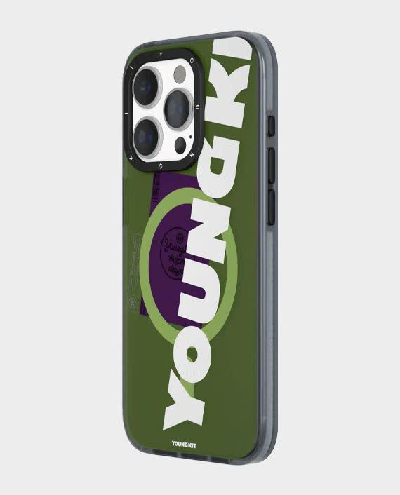کاور Youngkit MagSafe Green Grass برای آیفون 15 پرو مکس