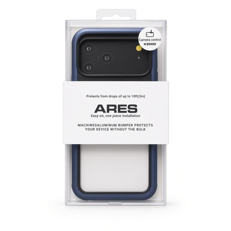 کاور کی-زد دوو مدل Ares مناسب برای iPhone 17 Pro Max/ سرمه ای