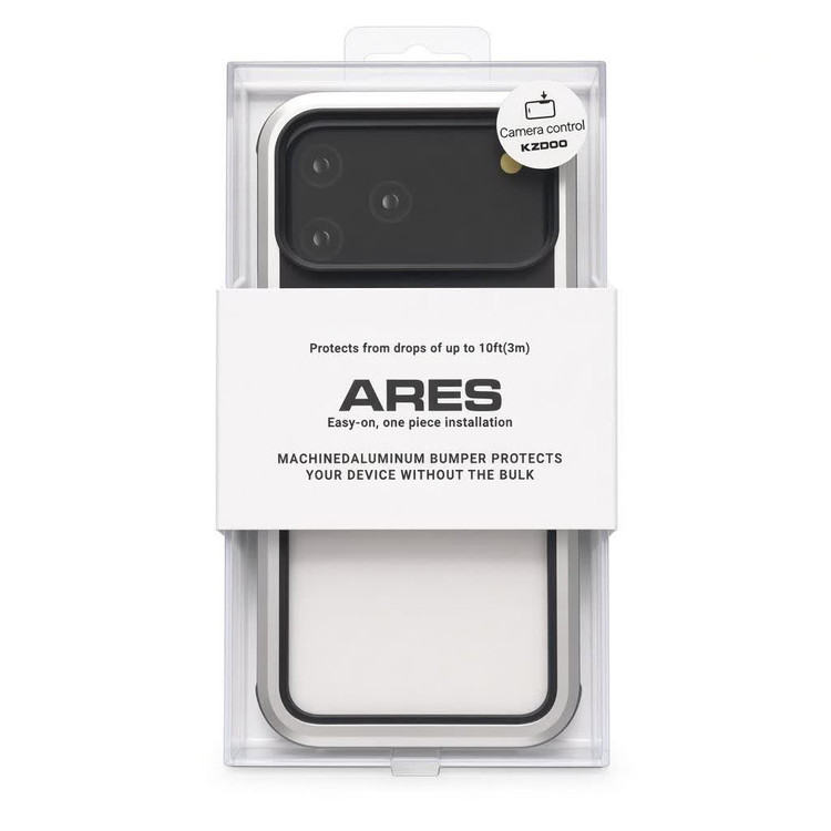 کاور کی-زد دوو مدل Ares مناسب برای iPhone 17 Pro Max/ نقره ای