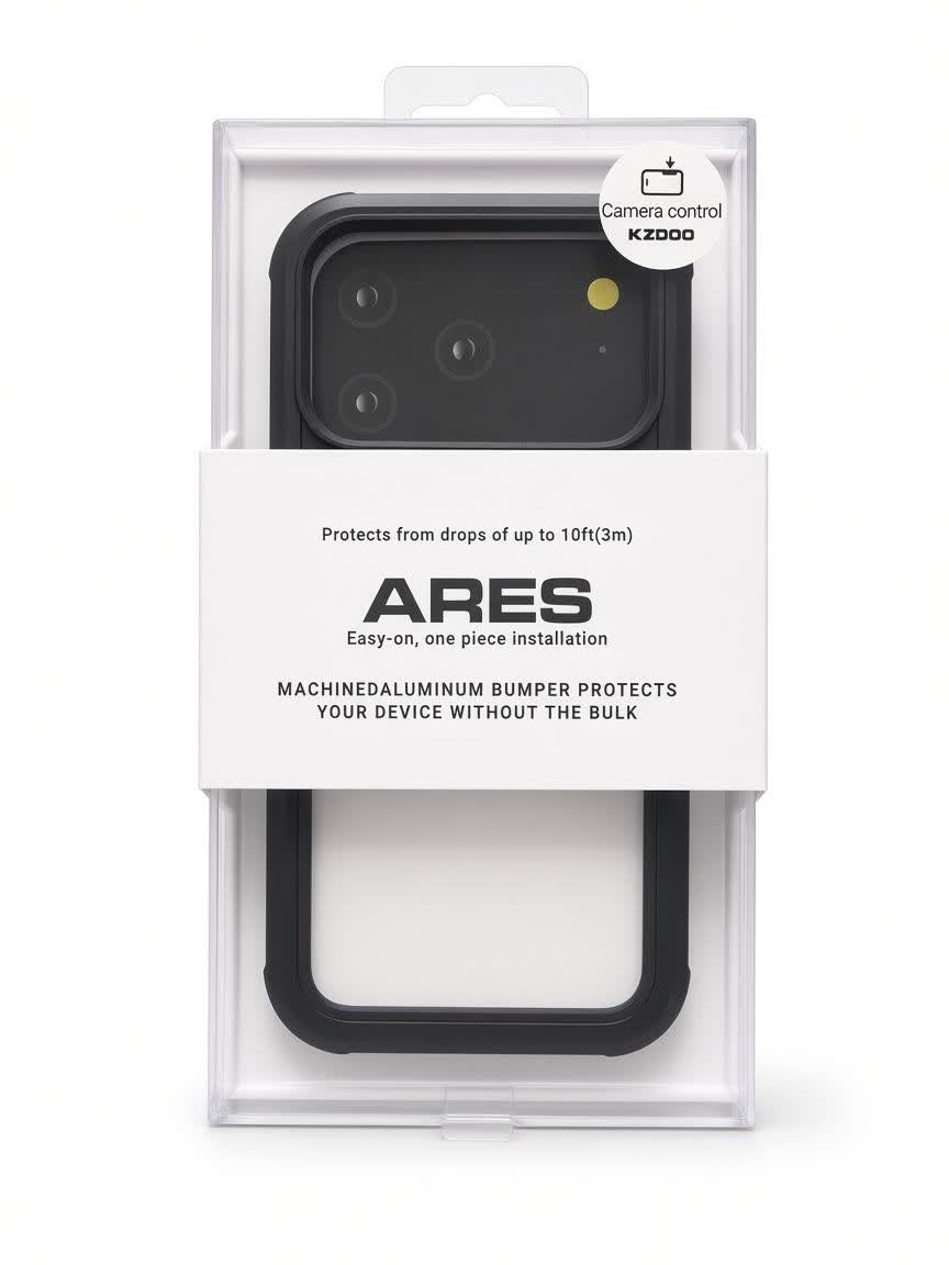 کاور کی-زد دوو مدل Ares مناسب برای iPhone 17 Pro/ مشکی