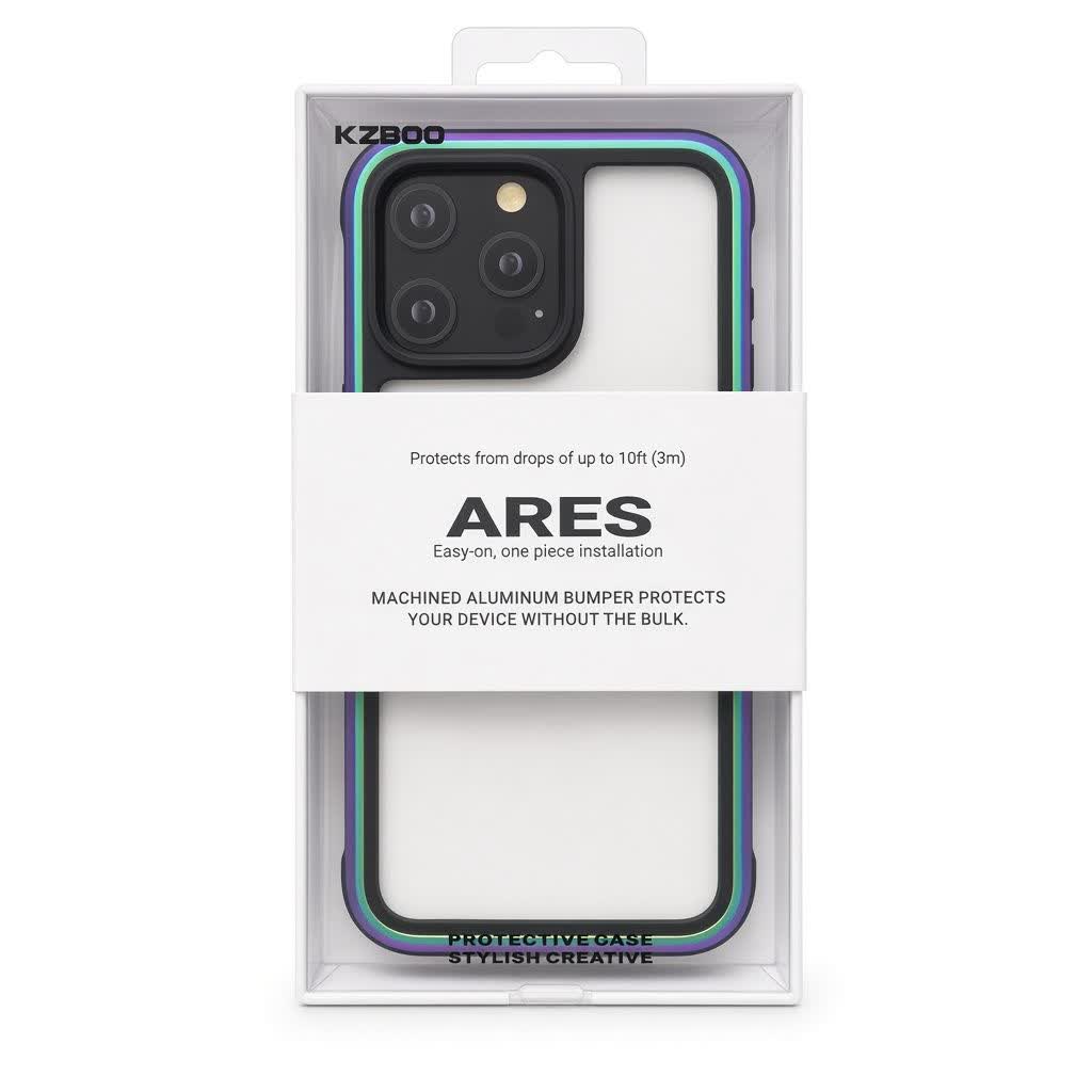 قاب گوشی K-DOO مدل Ares آیفون 15 پرومکس/ هفت رنگ