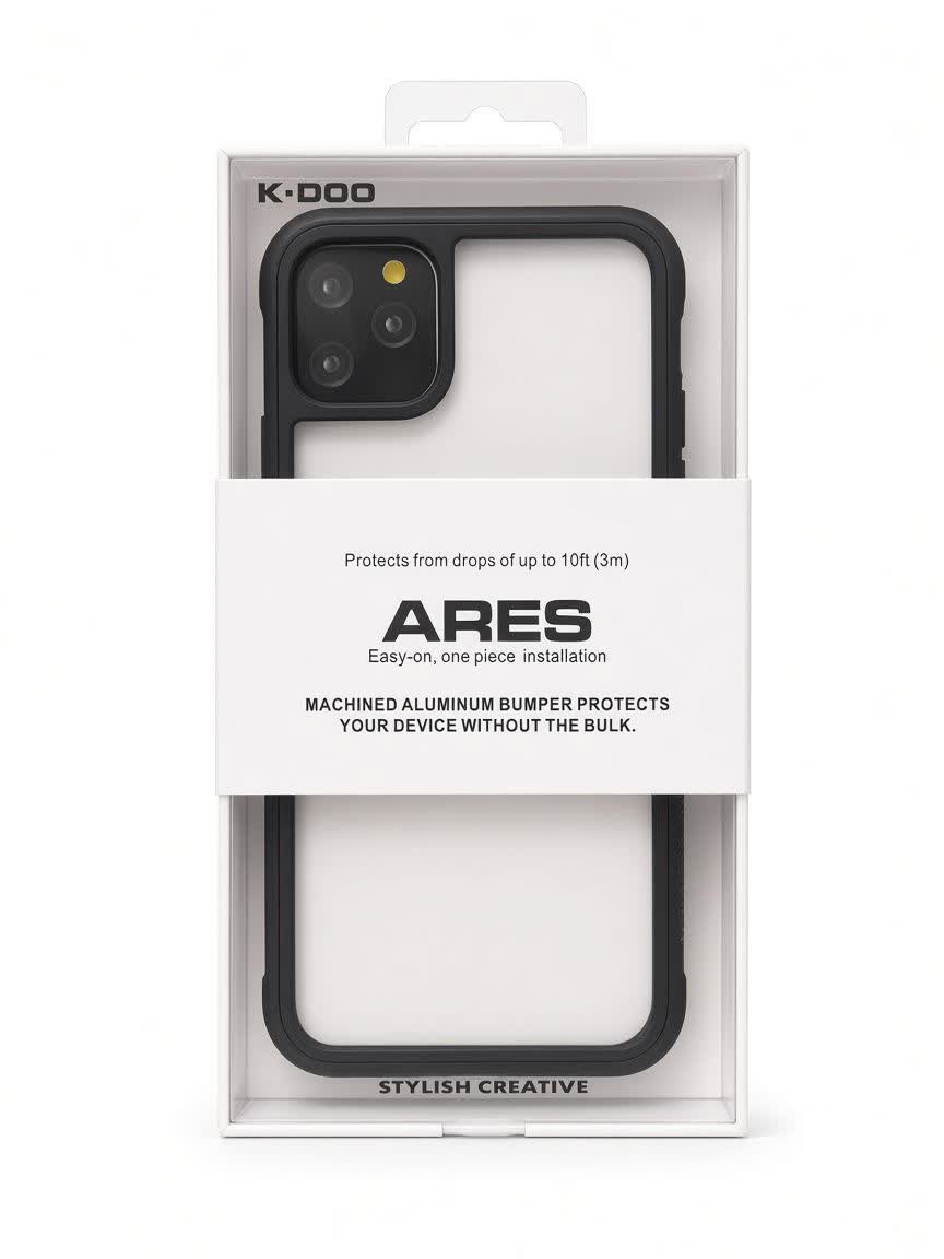 قاب گوشی K-DOO مدل Ares آیفون 11 پرومکس/ مشکی