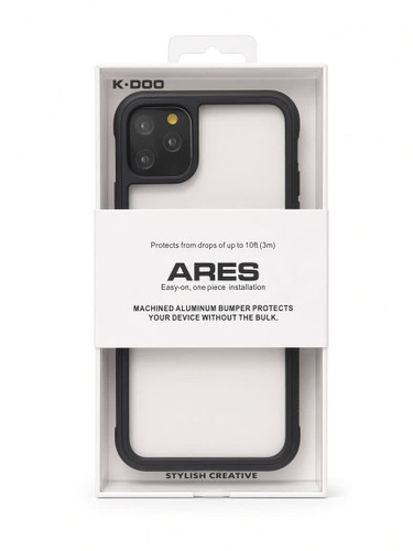 قاب گوشی K-DOO مدل Ares آیفون 11 پرومکس/ مشکی